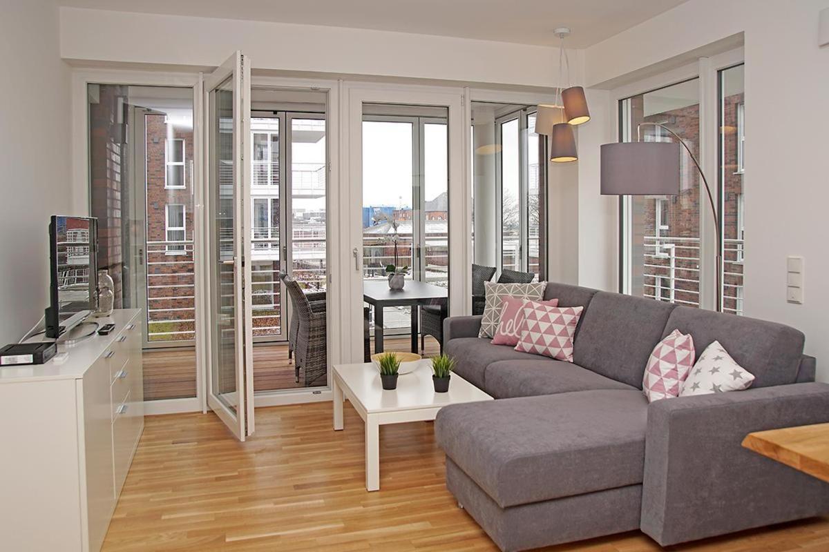 Апартаменты Haus Marina 28 Куксхафен Экстерьер фото